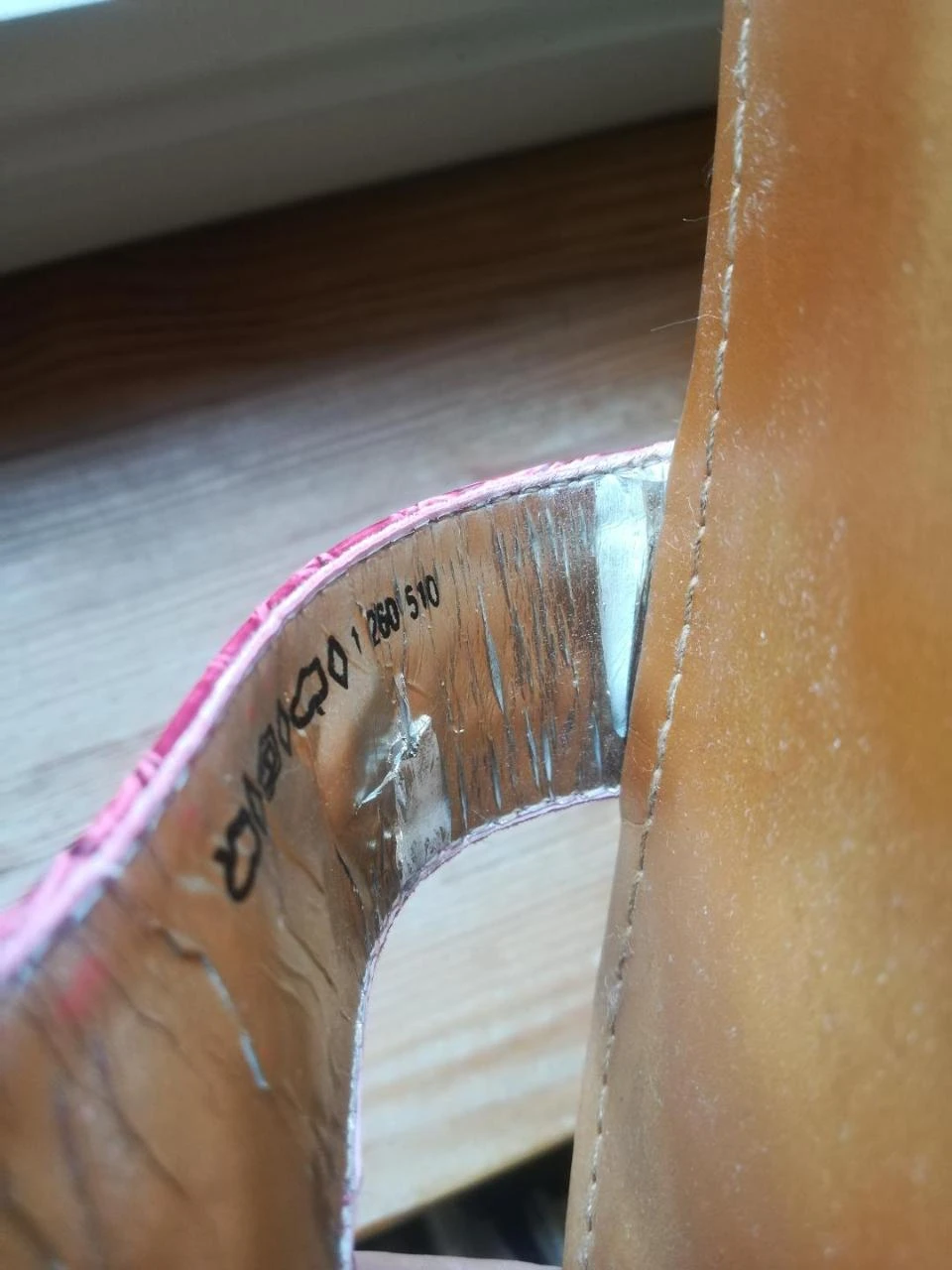 Fuchsia sandalen met ges maat 39 (interieure imperfecties) – photo 19